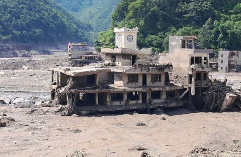 Hilfe für Flutopfer in Nepal
